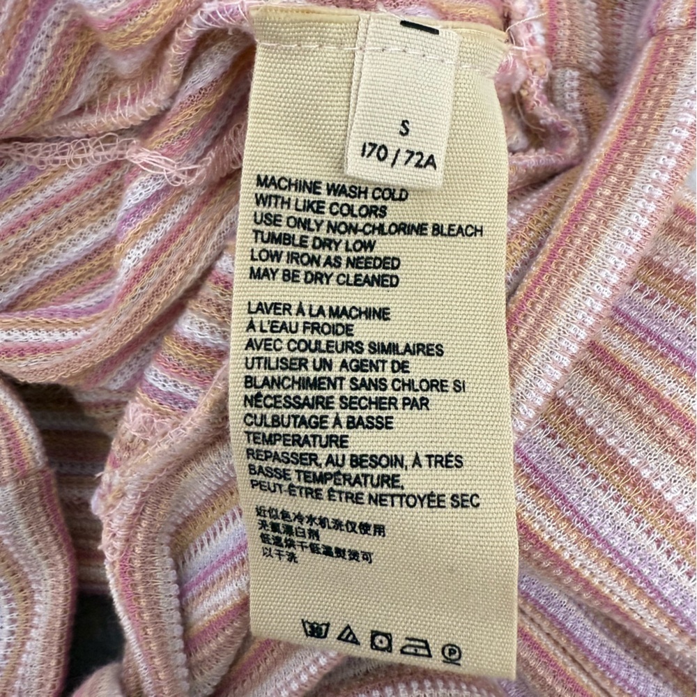 FREE PEOPLE Orchid Rain Autumn Nights Back Wrap Top size Small NEW with TAG - Picture 11 of 15